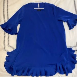 CQ by CQ royal blue loose fitting flowy dress, size L